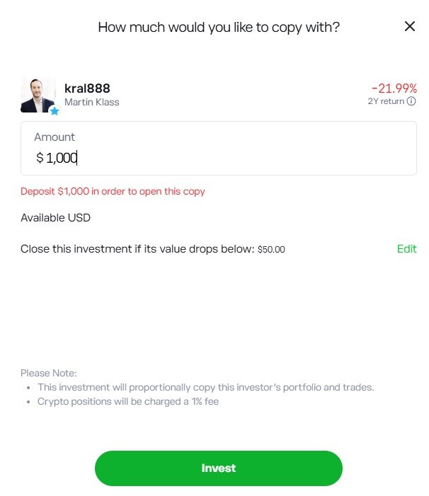 3-1.jpg Zvolte si velikost kapitálu a klikněte na Invest