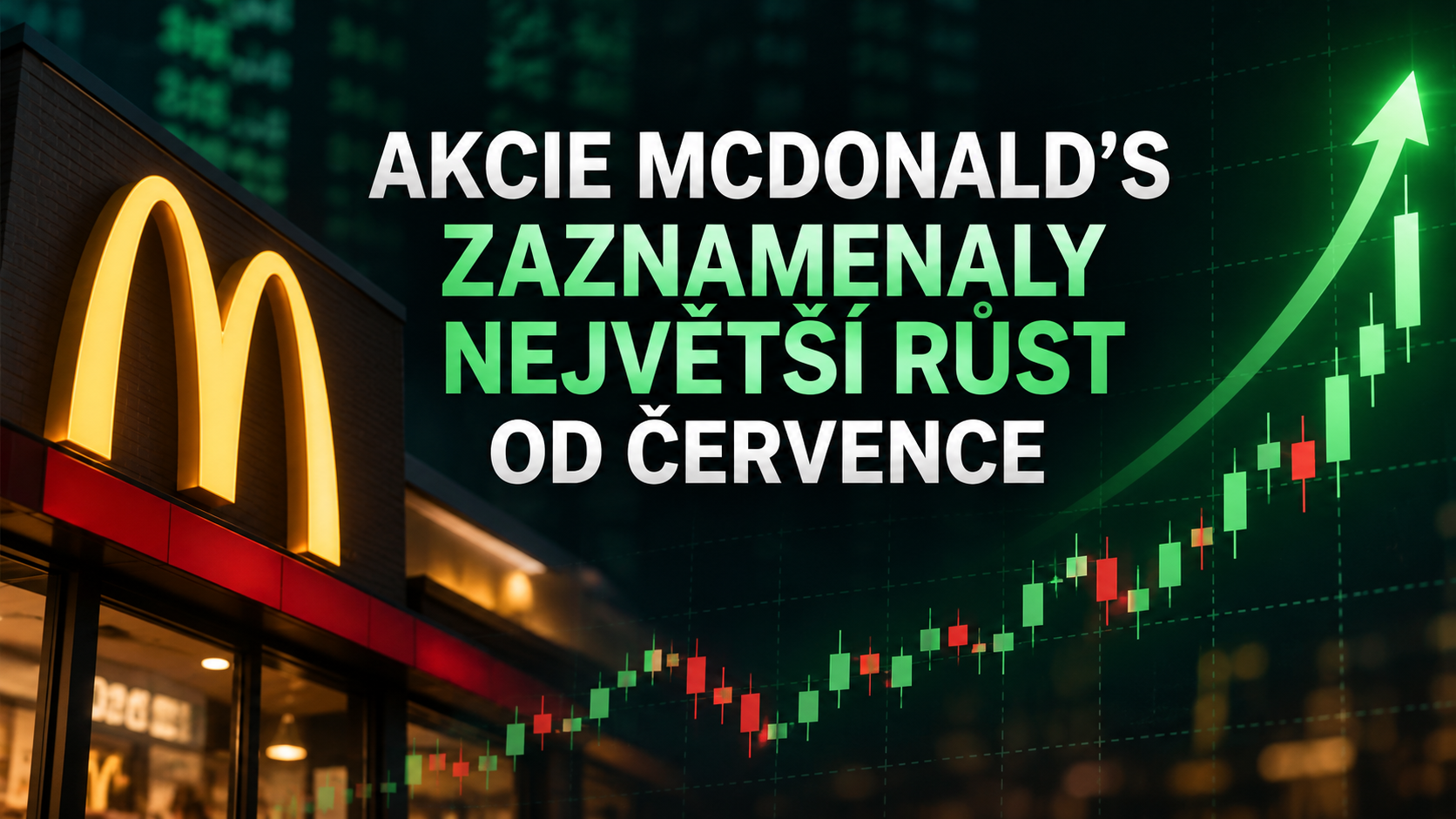 Akcie McDonald’s zaznamenaly největší růst od července. Přichází obrat?