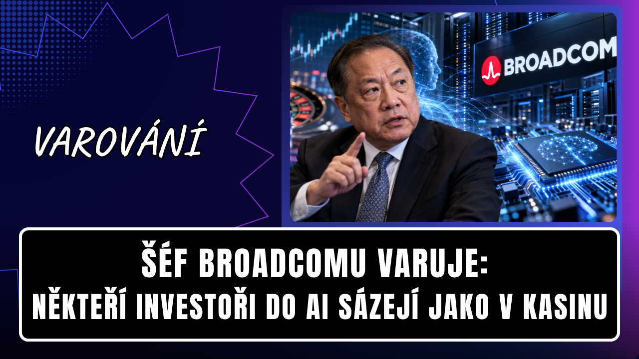 Šéf Broadcomu varuje: Někteří investoři do AI sázejí jako v kasinu