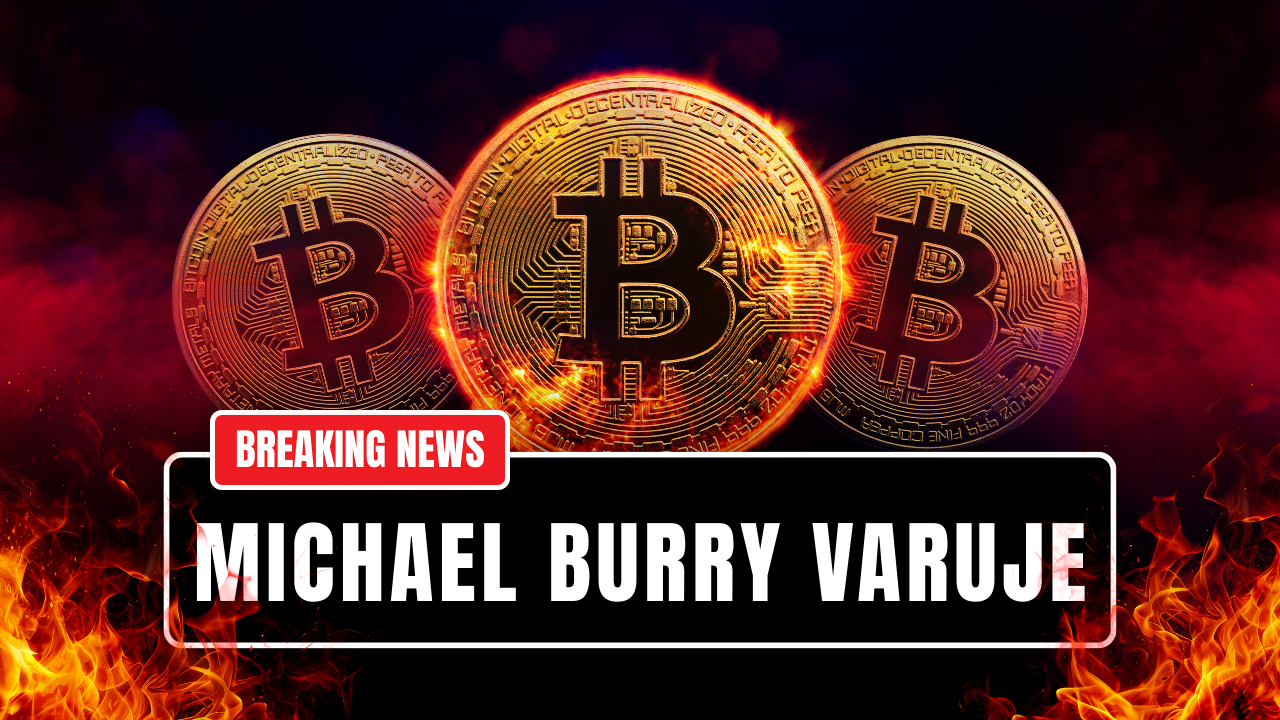 Michael Burry varuje: Pád Bitcoinu může spustit destruktivní spirálu