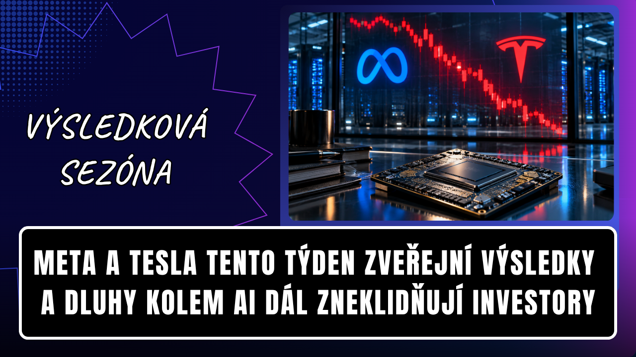 Meta a Tesla tento týden zveřejní výsledky a dluhy kolem umělé inteligence dál zneklidňují investory
