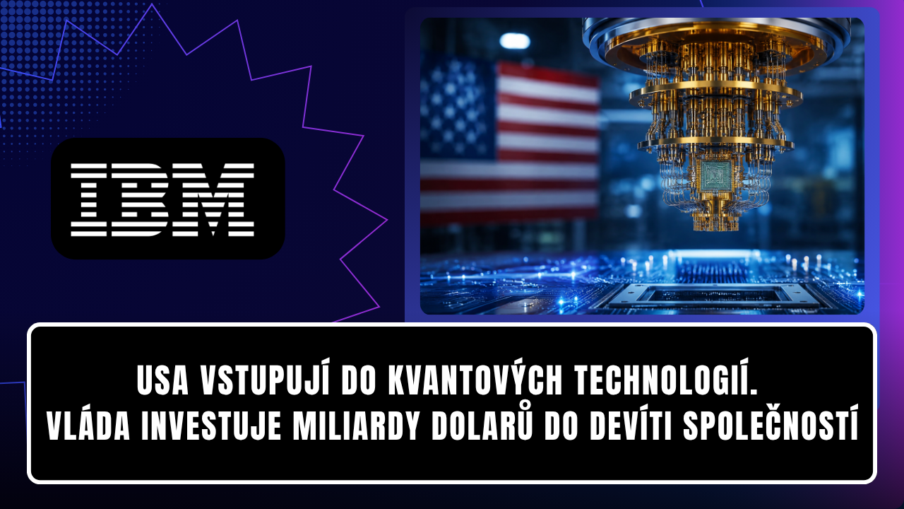 USA vstupují do kvantových technologií. Vláda investuje 2 miliardy dolarů do devíti společností