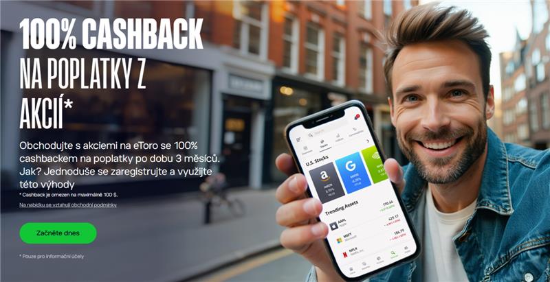 📌 MOJE volba při investov&aacute;n&iacute; do akci&iacute; a ETF - eToro: eToro je investičn&iacute; platforma pro v&iacute;ce aktiv. Hodnota va&scaron;ich investic může růst i padat. V&aacute;&scaron; kapit&aacute;l je vystaven riziku.