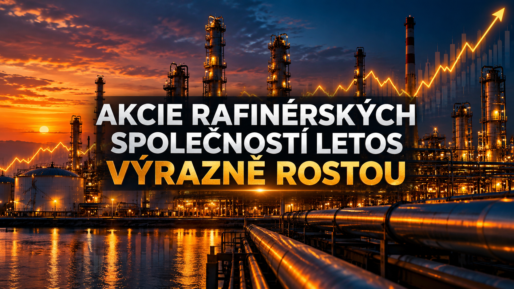 Akcie rafinérských společností letos výrazně rostou. Co stojí za jejich růstem?