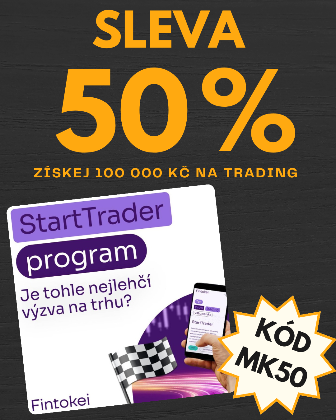 Slevový kód pro StartTrader MK50