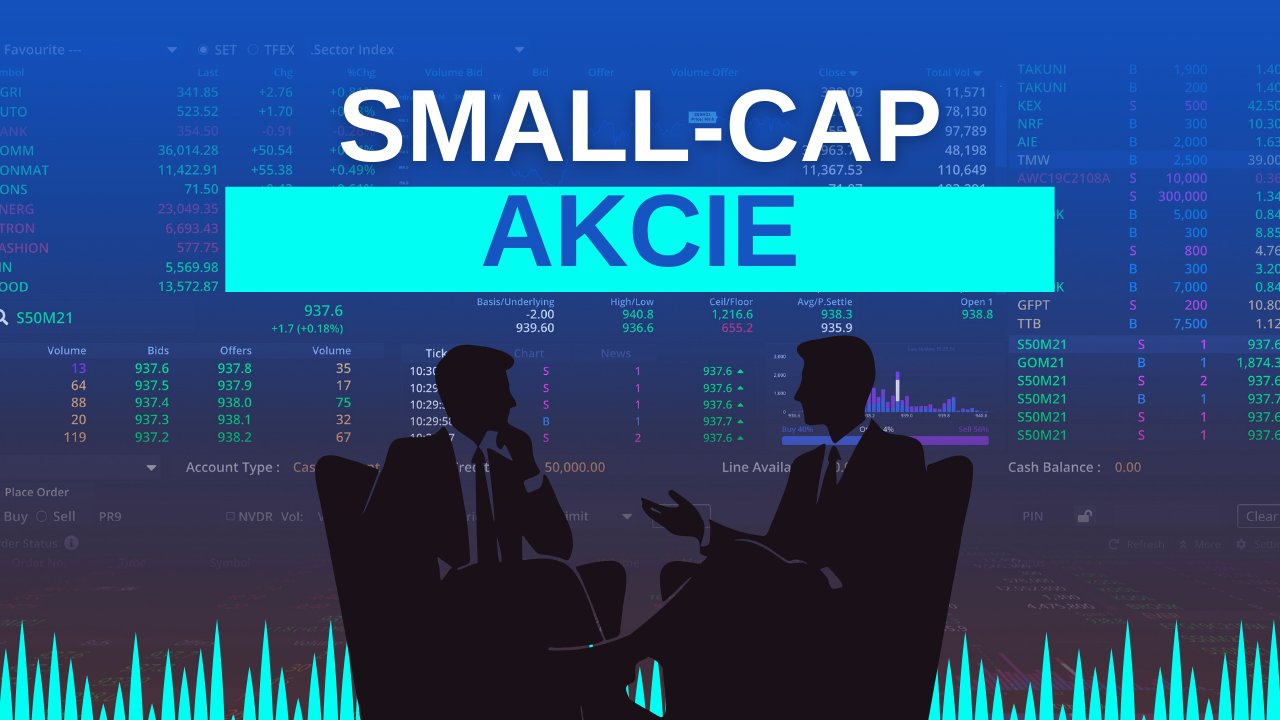 Trading small-cap akcií: Od malých společností k velkým příležitostem