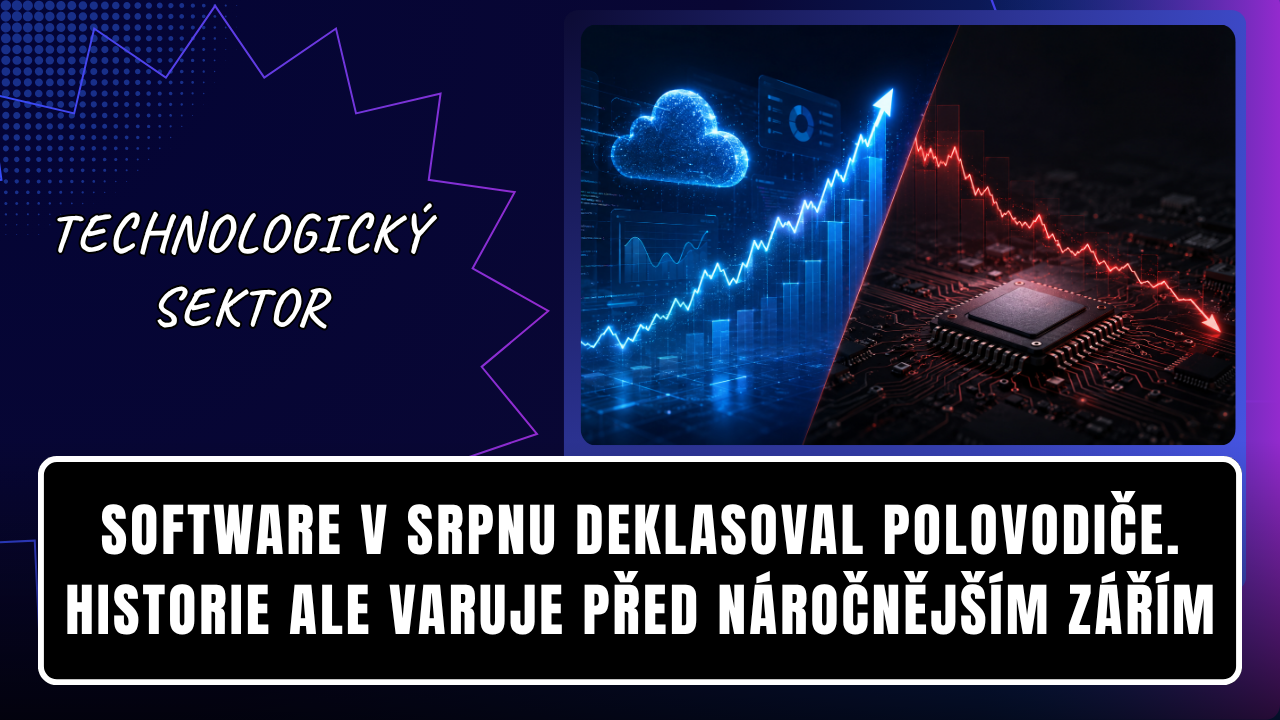 Software v srpnu deklasoval polovodiče. Historie ale varuje před náročnějším zářím