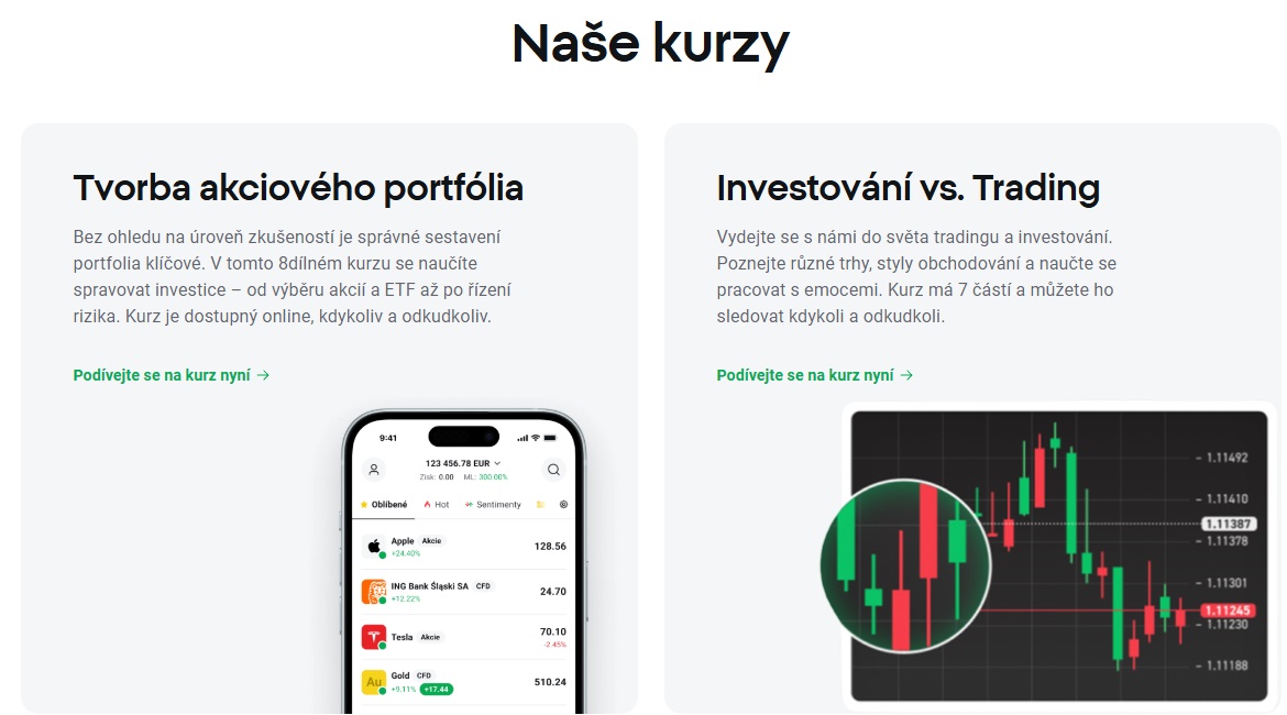 Nauč se obchodovat a investovat s XTB