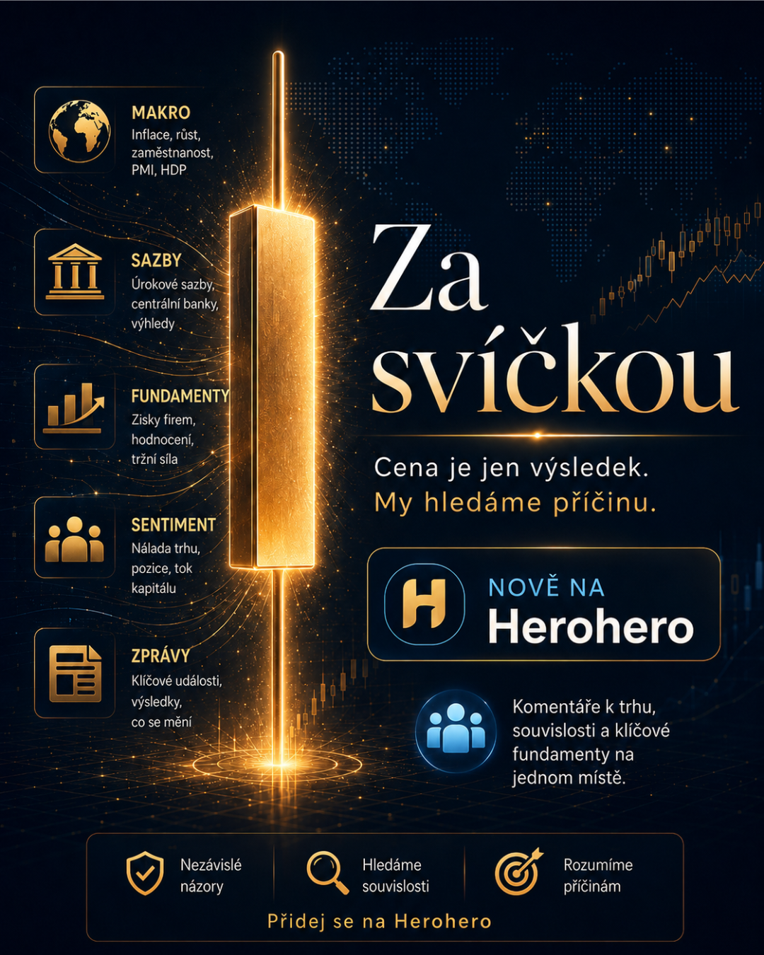 Odebírej Herohero a měj přehled o všem podstatném, co se děje na finančních trzích.