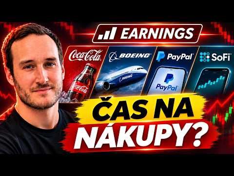 Coca-Cola, Boeing, PayPal, SoFi + důvod, proč nejdu do Bitcoinu